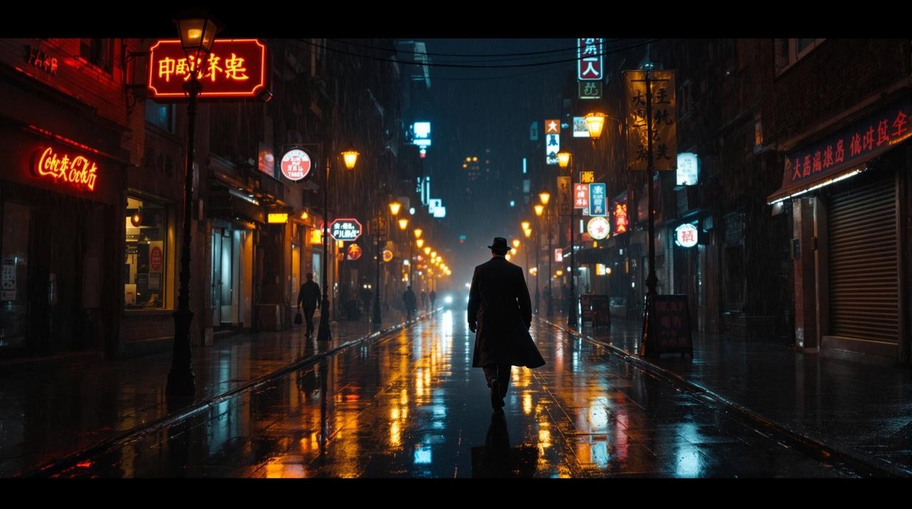 暗夜追凶高清轮播宣传图
